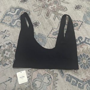 intimately free people black bra m/L